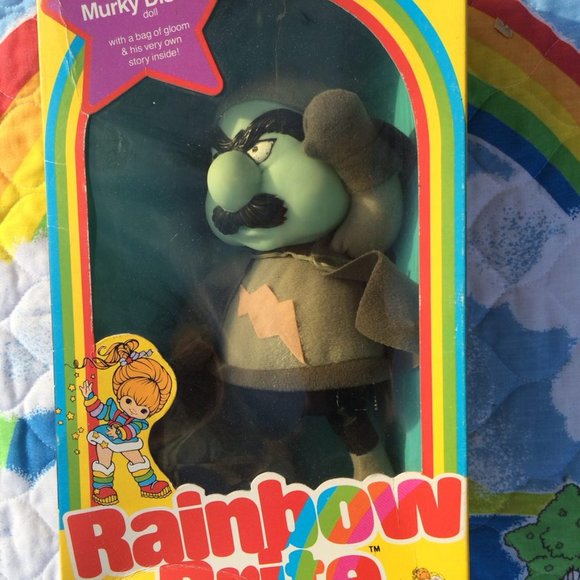 Rare Vintage Murky Dismal Rainbow Brite doll 1984 mint in box MIB antique - Picture 2 of 3